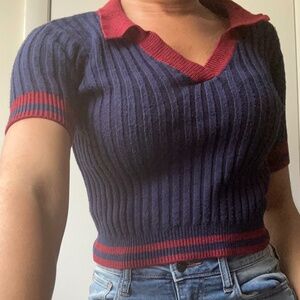 Cropped sweater